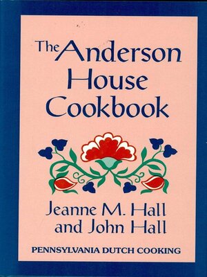 cover image of The Anderson House Cookbook